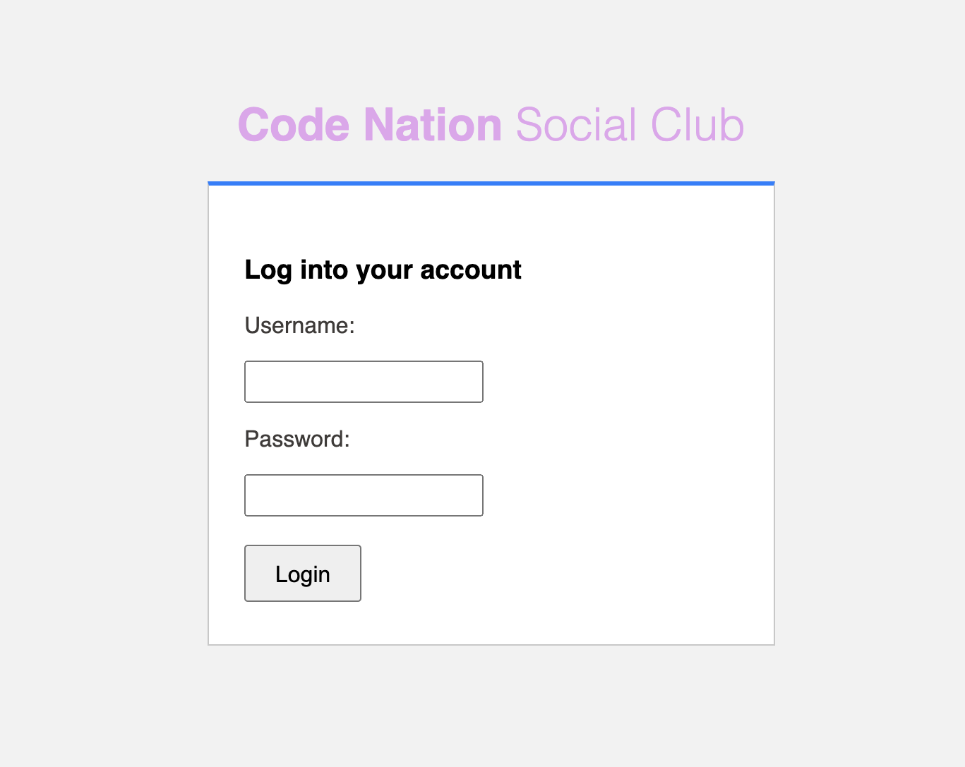 Log In